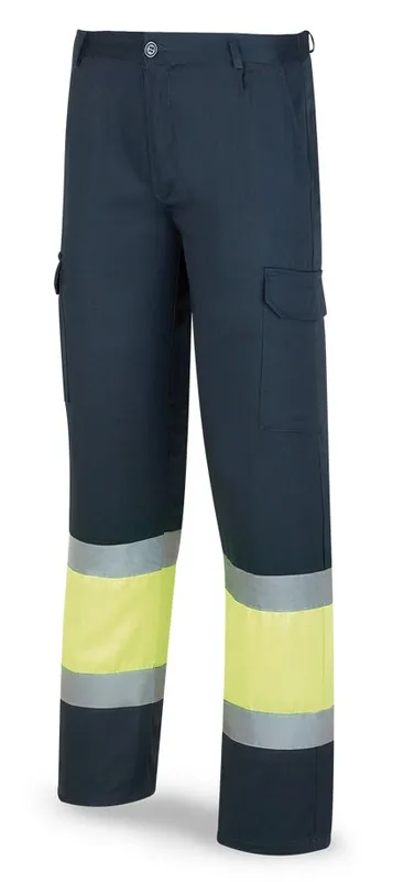 388-PFY/A PANTALON ALTA VISIBILIDAD AMARILLO AZUL