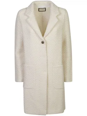 Bruno Manetti cappotto bianco