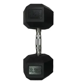 Contes Single 12.5kg Hexagonal Dumbbell