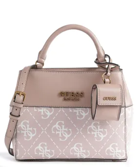  Guess Berta Borsa a mano pelle sintetica rosa antico  