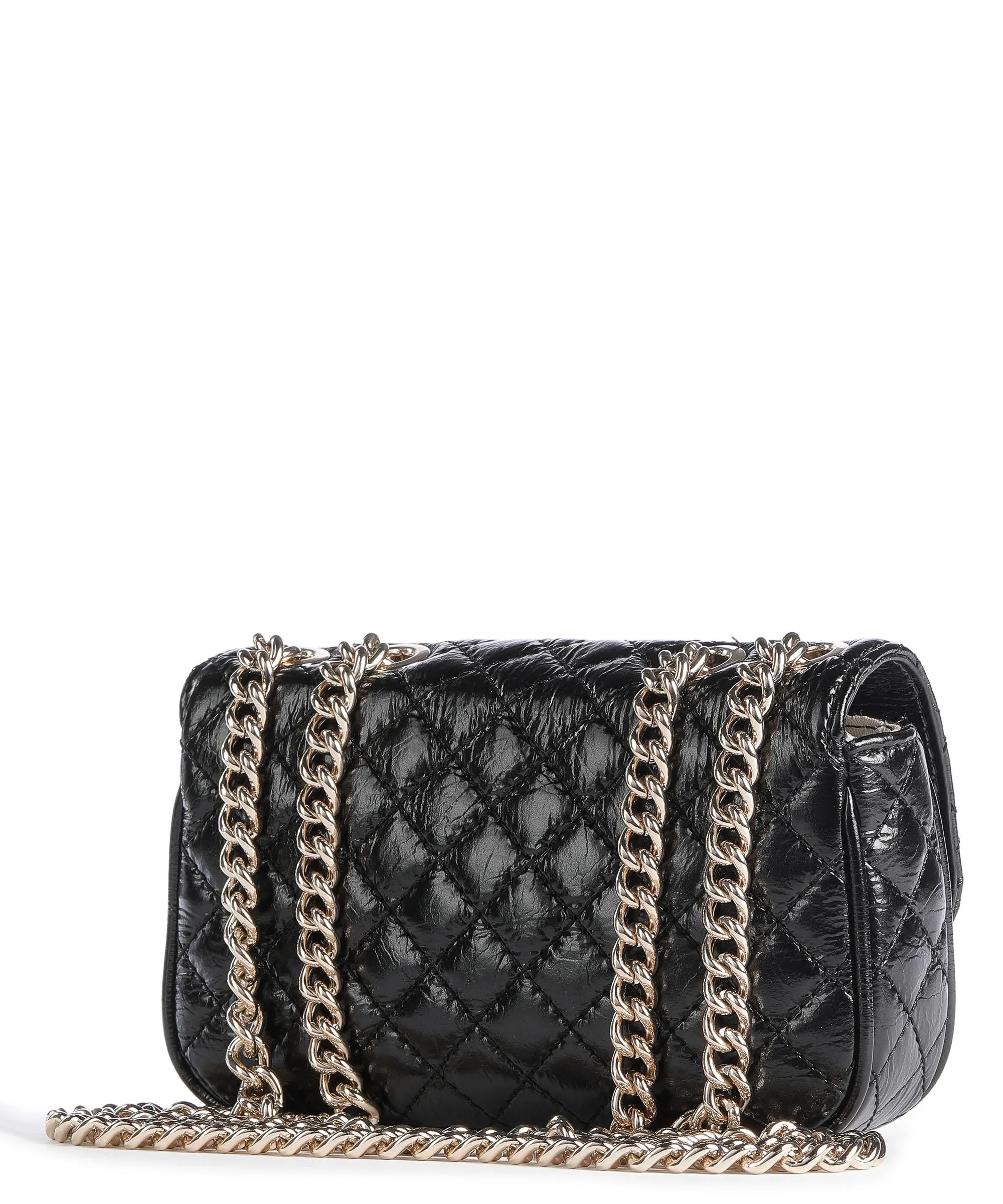  Guess Spark Borsa a spalla pelle sintetica nero  