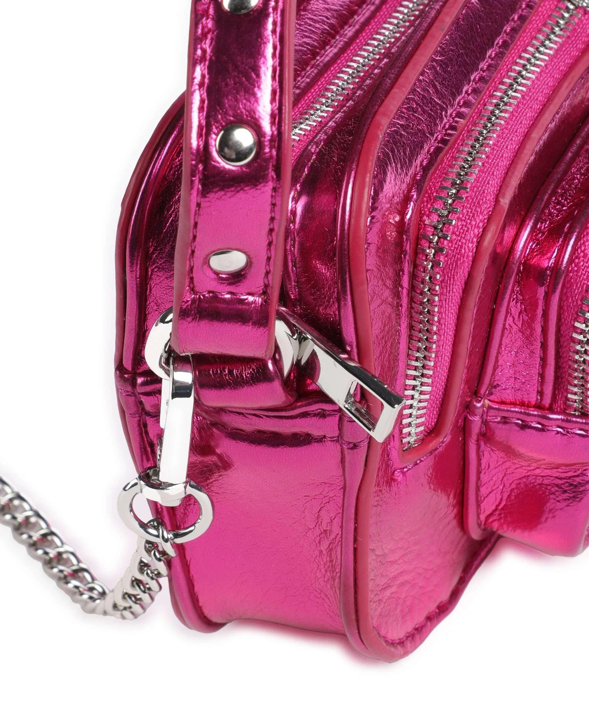  Núnoo Recycled Cool Helena Borsa a tracolla pelle sintetica pink  