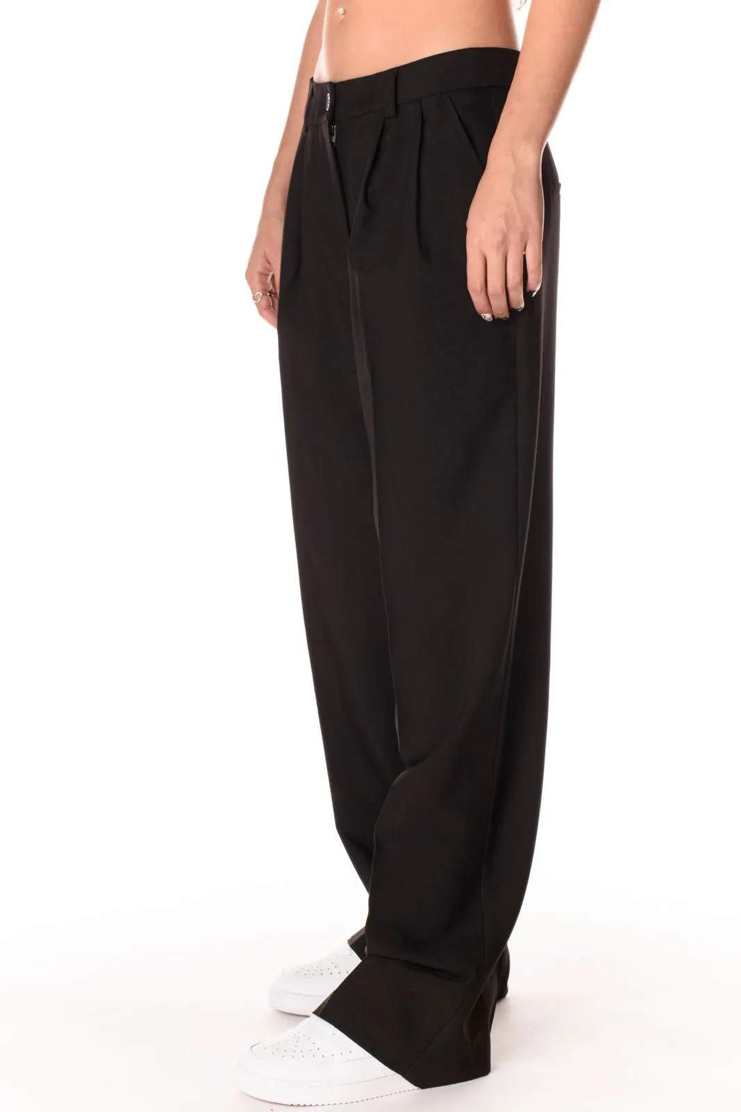 Only Pantalone Classico Mathilde Wide  Donna