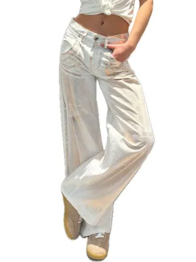 Pantalone Bull 100% Cotone - Bianco