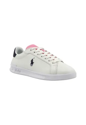 POLO RALPH LAUREN Sneaker Donna White Navy Pink 809931260001