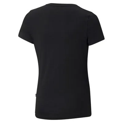 Puma girl's t-shirt short sleeve ESS Logo Tee G 587029 01 black