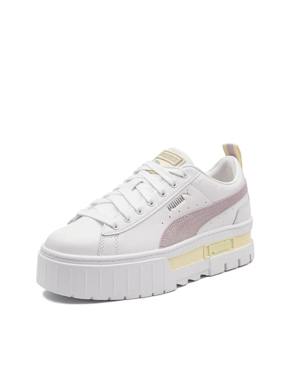 Scarpe donna Puma mayze lth bianco pink