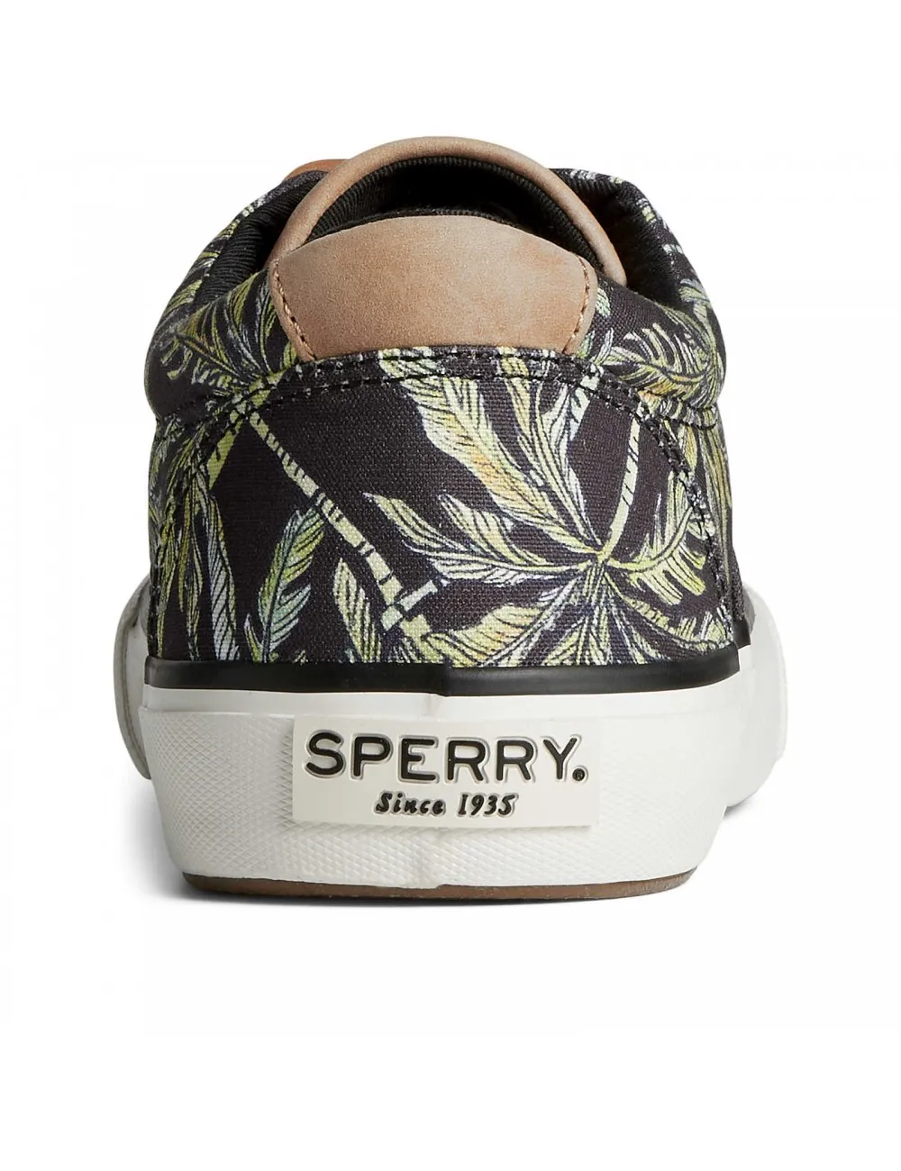 Scarpe uomo Sperry striper II CVO core SW twill palm black