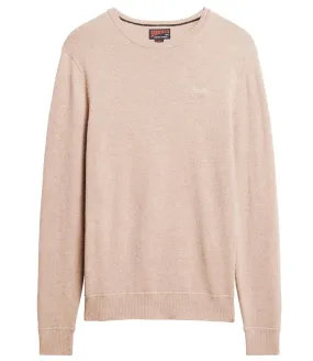 Superdry Maglione Girocollo Uomo Mod. M6110564 1GL Beige