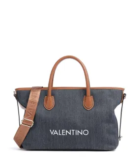  Valentino Bags Leith Borsa a mano cotone jeans  