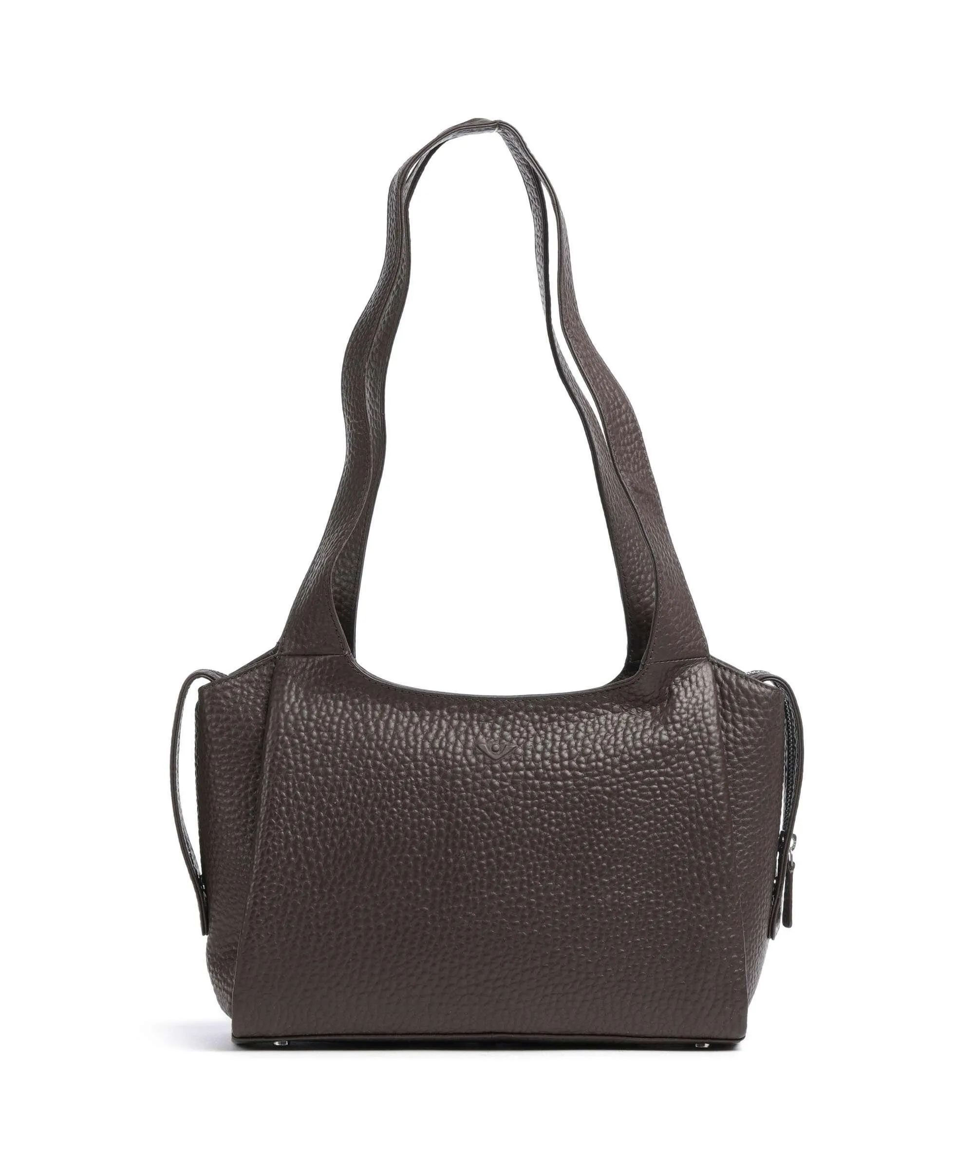  Voi Hirsch Adelina Borsa hobo pelle granulata marrone scuro  