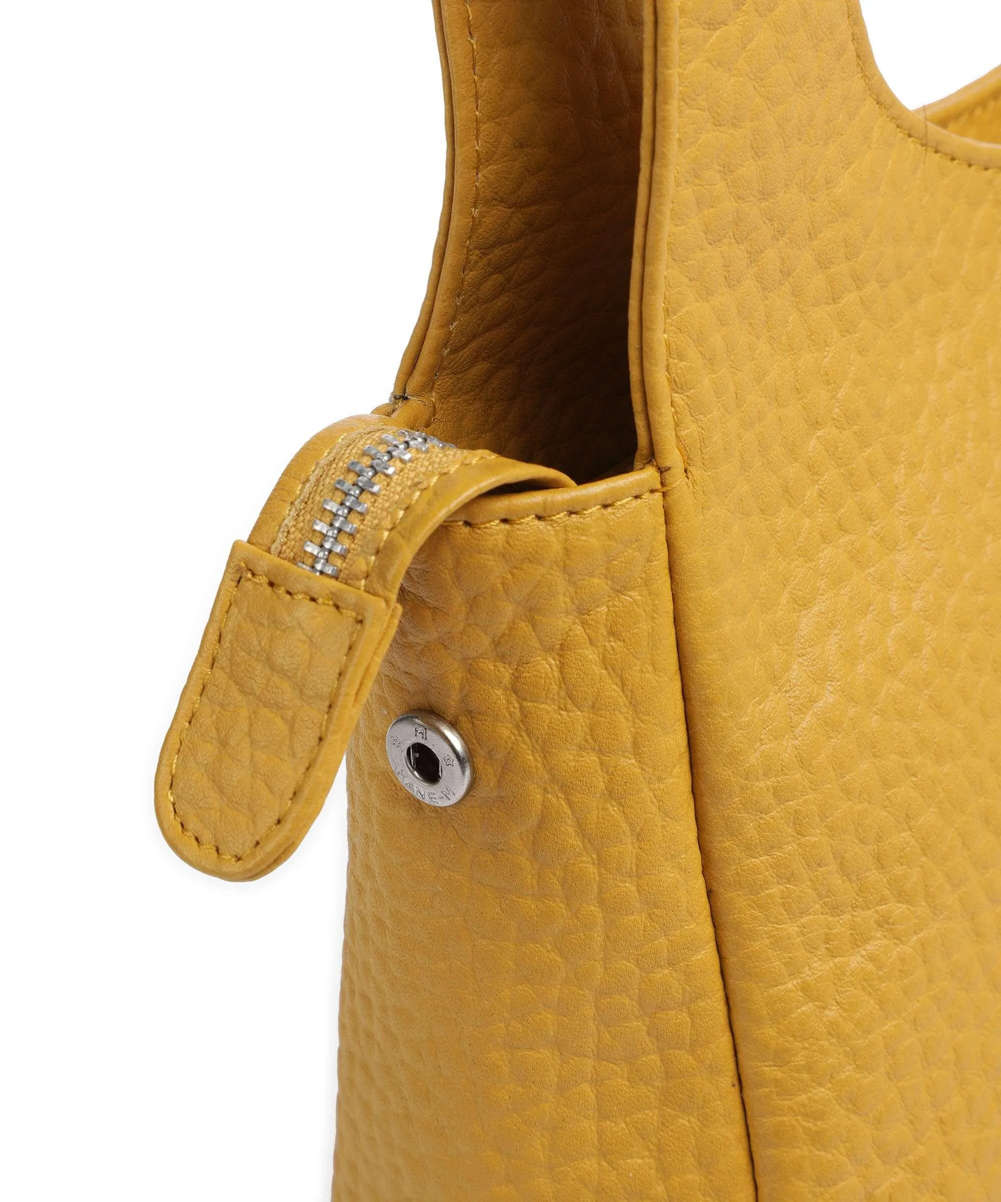  Voi Hirsch Letty Borsa hobo pelle granulata giallo senape  