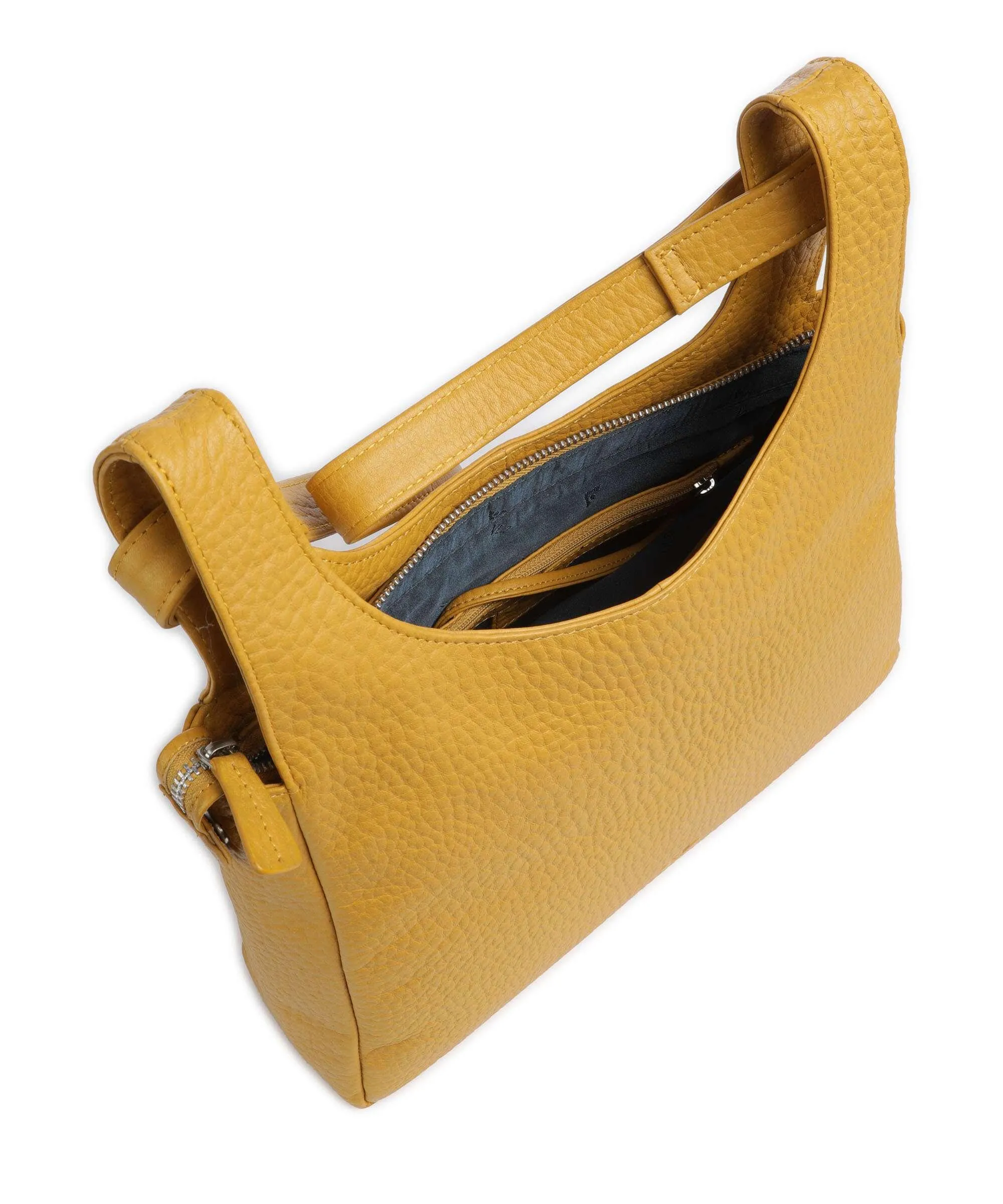  Voi Hirsch Letty Borsa hobo pelle granulata giallo senape  