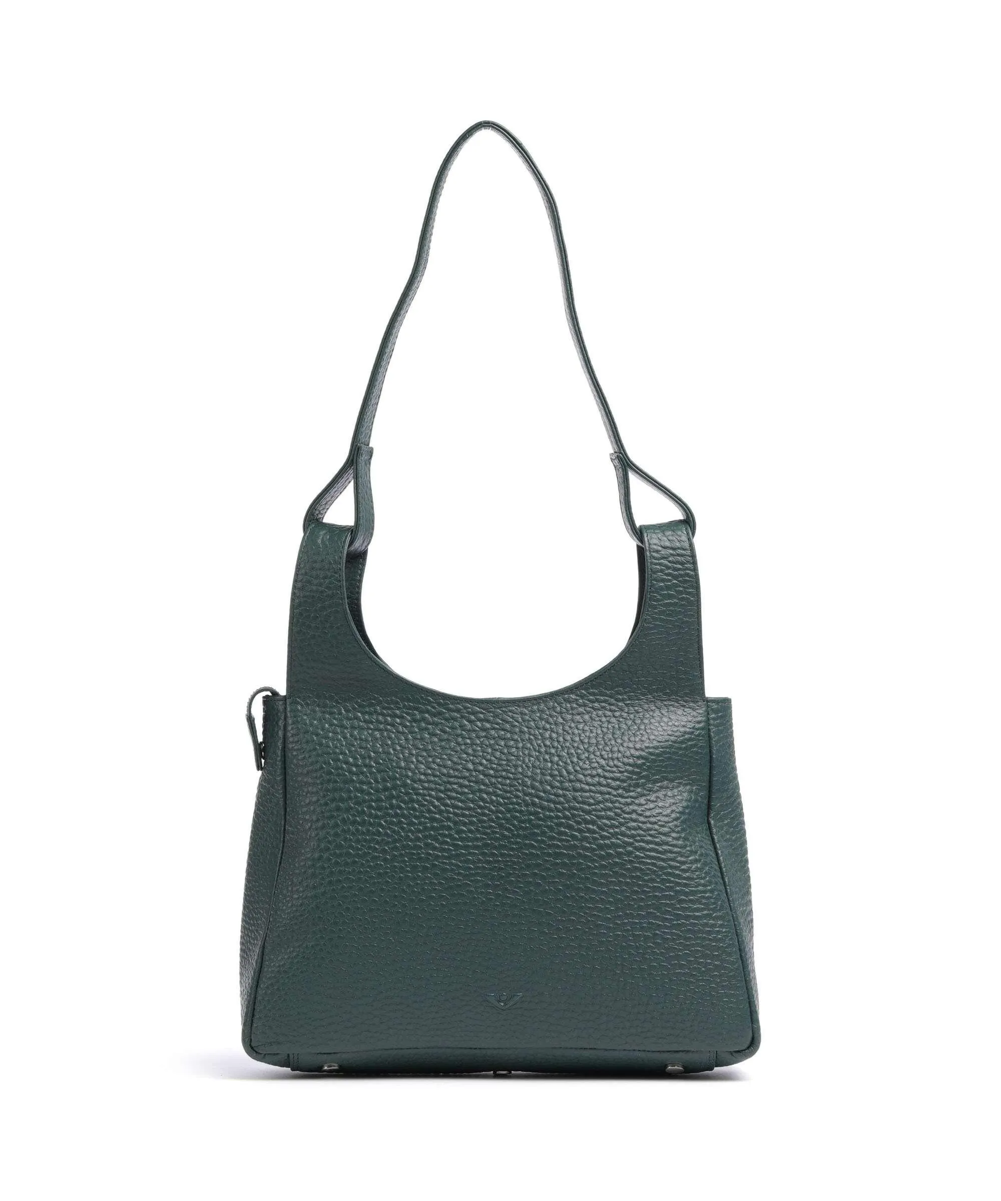  Voi Hirsch Letty Borsa hobo pelle granulata verde scuro  